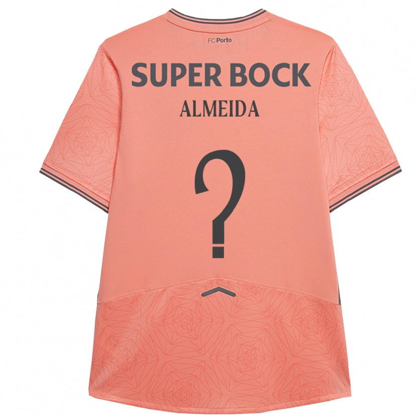 Danxen Kid Tomé Almeida #0 Pink Navy Away Jersey 2025/26 T-Shirt