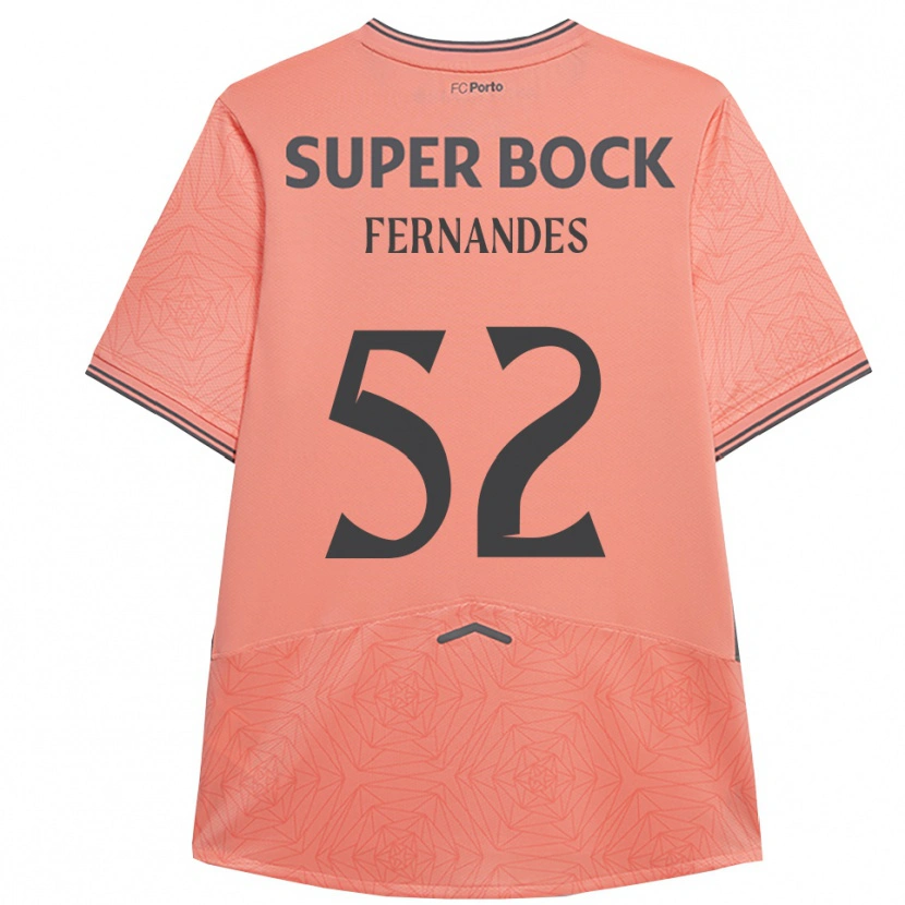 Danxen Kid Martim Fernandes #52 Pink Navy Away Jersey 2025/26 T-Shirt