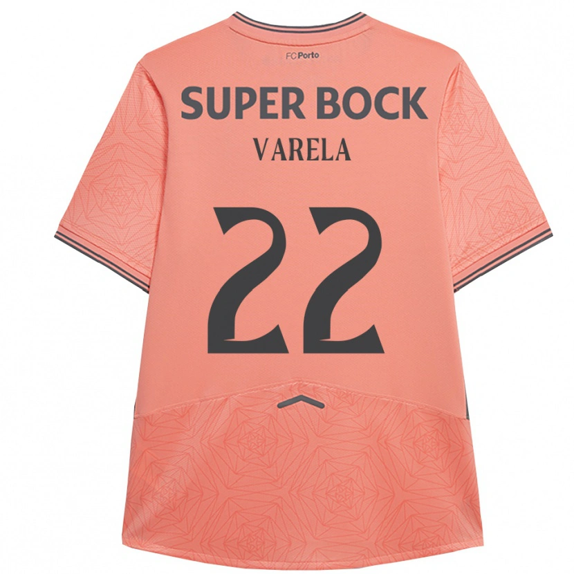 Danxen Kid Alan Varela #22 Pink Navy Away Jersey 2025/26 T-Shirt