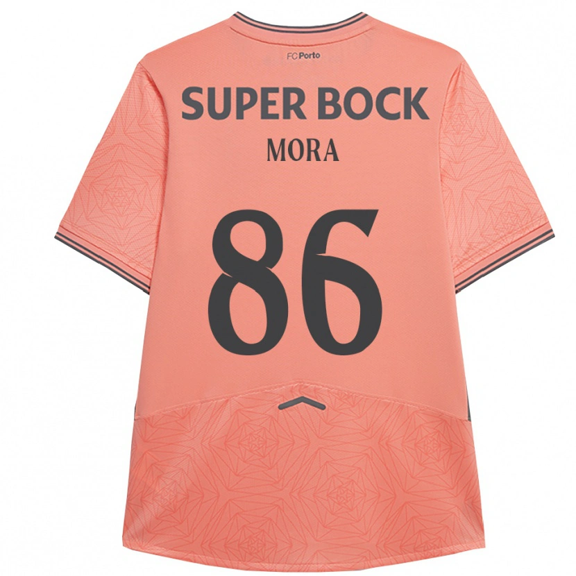 Danxen Kid Rodrigo Mora #86 Pink Navy Away Jersey 2025/26 T-Shirt