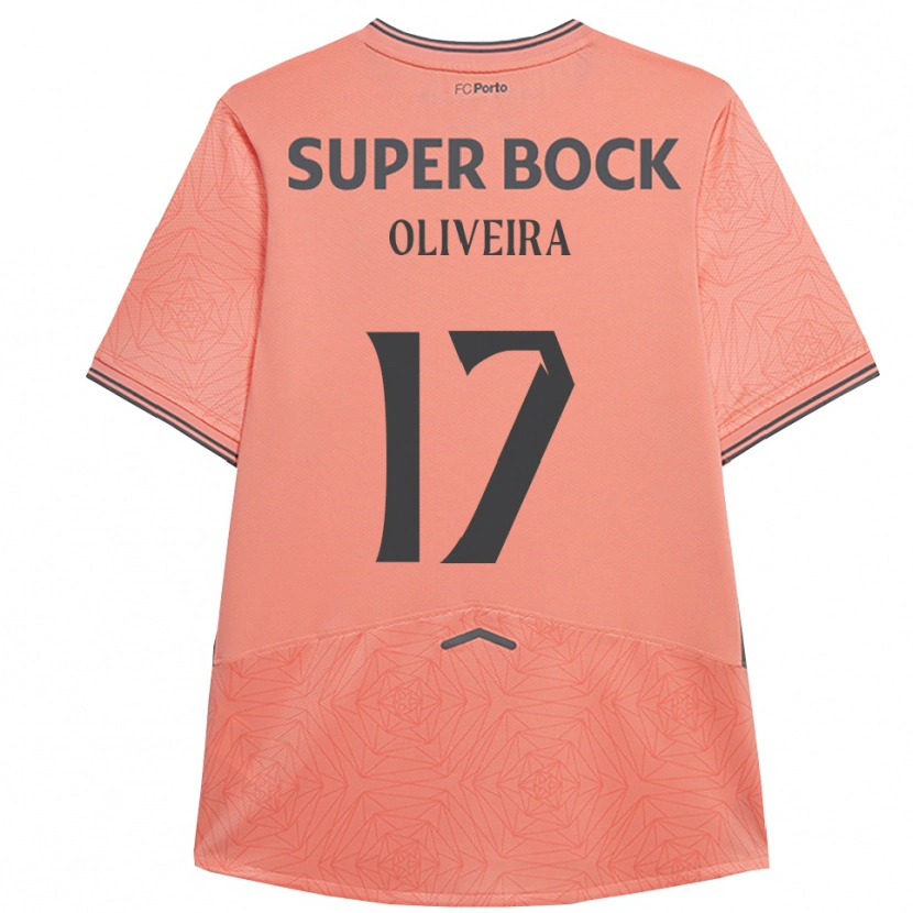 Danxen Kid Inês Oliveira #17 Pink Navy Away Jersey 2025/26 T-Shirt