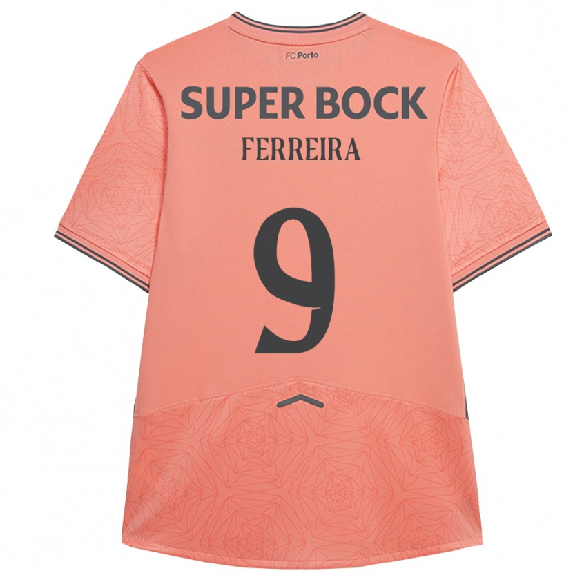 Danxen Kid Cristina Ferreira #9 Pink Navy Away Jersey 2025/26 T-Shirt