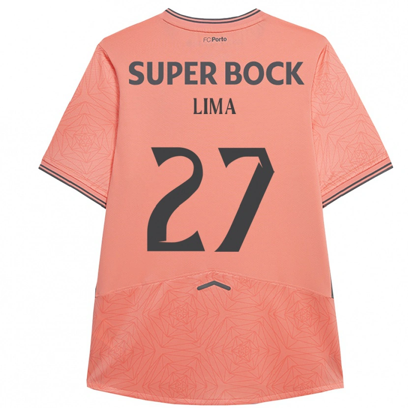 Danxen Kid Cláudia Lima #27 Pink Navy Away Jersey 2025/26 T-Shirt