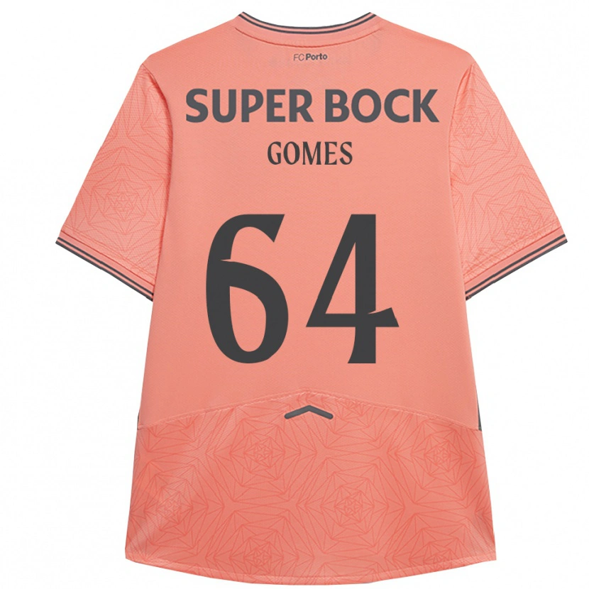 Danxen Kid Luís Gomes #64 Pink Navy Away Jersey 2025/26 T-Shirt