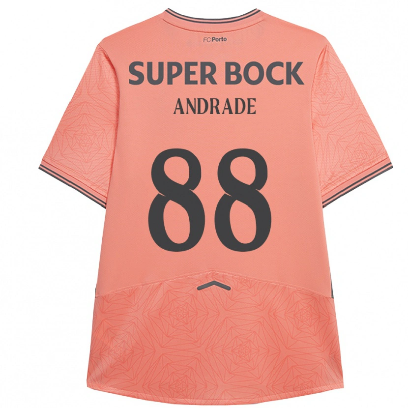 Danxen Kid Domingos Andrade #88 Pink Navy Away Jersey 2025/26 T-Shirt