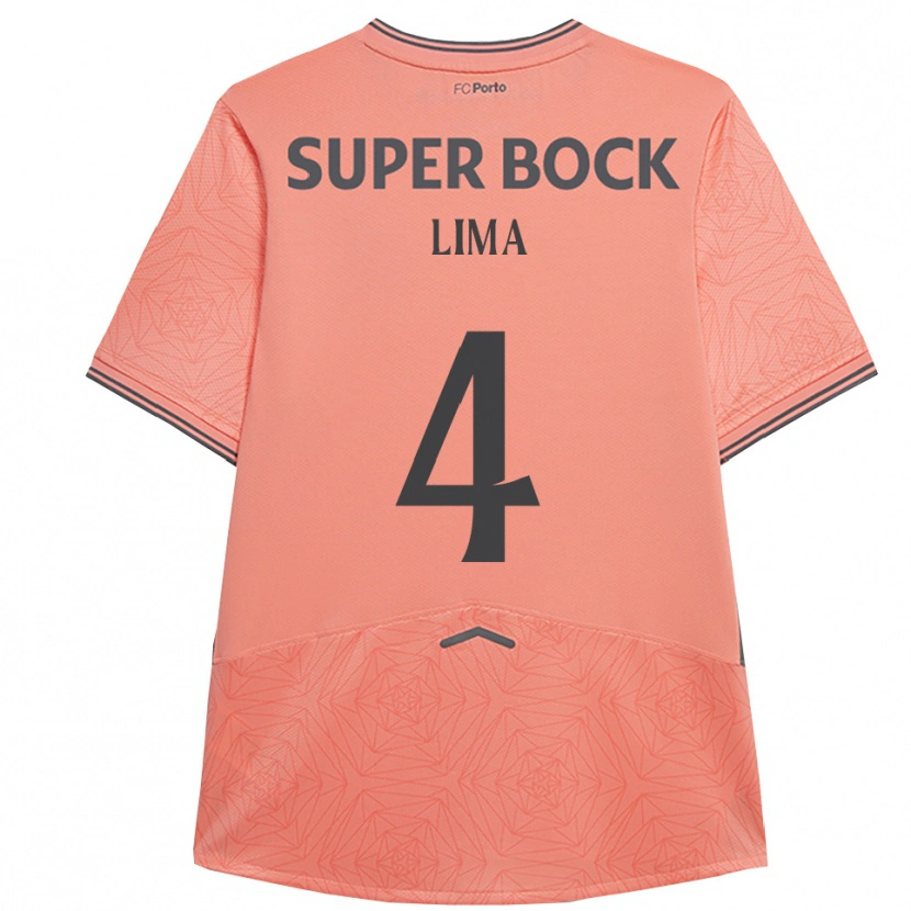 Danxen Kid Karoline Lima #4 Pink Navy Away Jersey 2025/26 T-Shirt