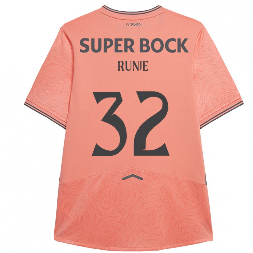 Danxen Kid Roko Runje #32 Pink Navy Away Jersey 2025/26 T-Shirt