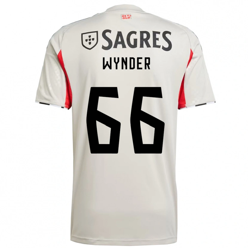 Danxen Kid Joshua Wynder #66 Off White Red Away Jersey 2025/26 T-Shirt