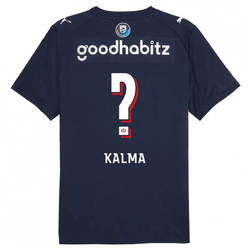 Danxen Kid Fenna Kalma #0 Navy White Away Jersey 2025/26 T-Shirt
