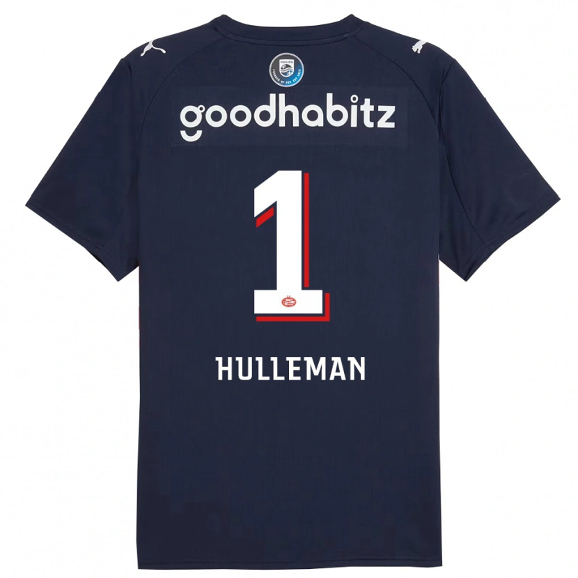 Danxen Kid Daan Hulleman #1 Navy White Away Jersey 2025/26 T-Shirt