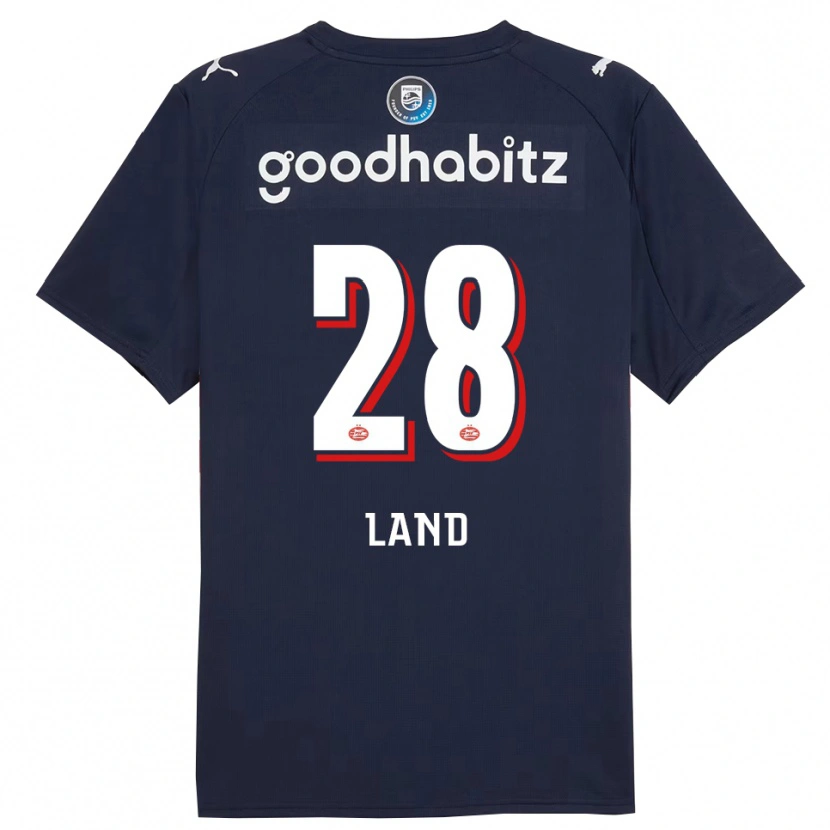 Danxen Kid Tygo Land #28 Navy White Away Jersey 2025/26 T-Shirt