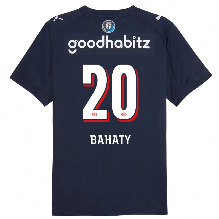 Danxen Kid Manuel Bahaty #20 Navy White Away Jersey 2025/26 T-Shirt