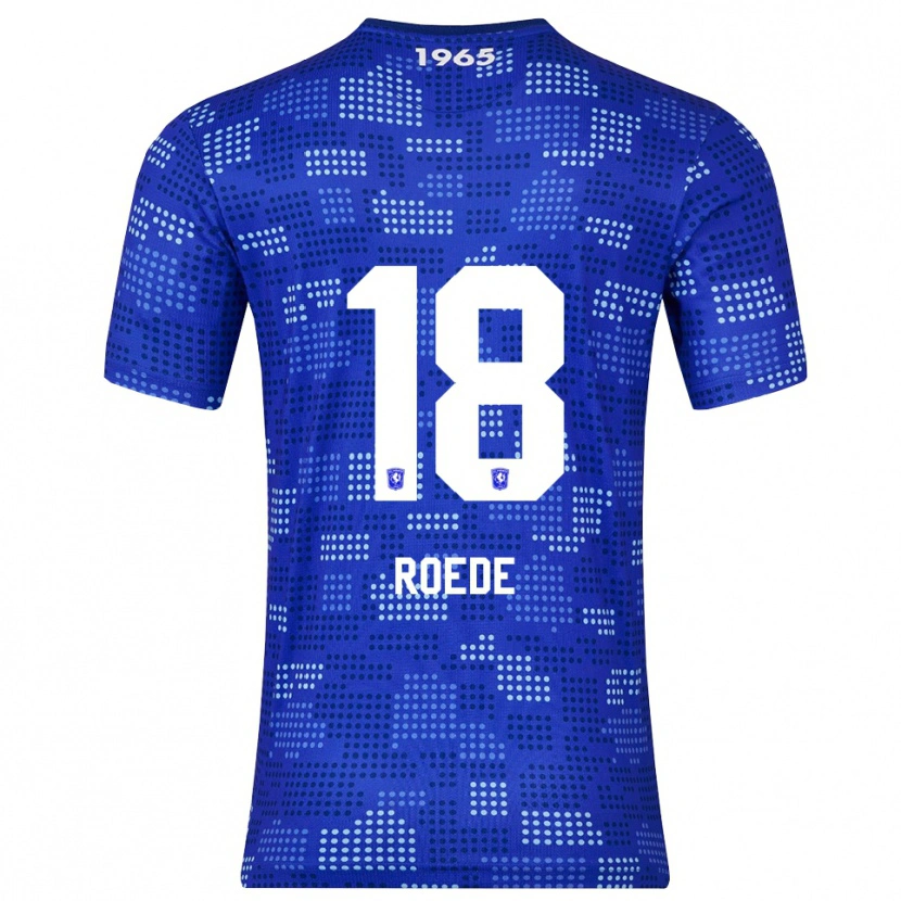 Danxen Kid Melle Roede #18 Blue Sky Blue Away Jersey 2025/26 T-Shirt