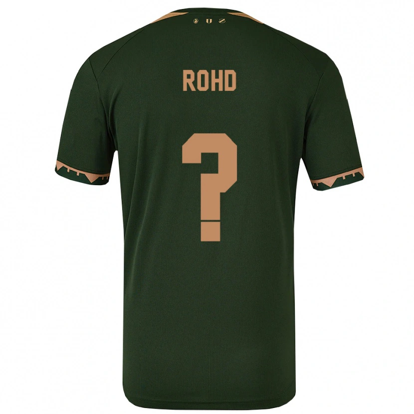 Danxen Kid Emil Rohd #0 Green Gold Away Jersey 2025/26 T-Shirt