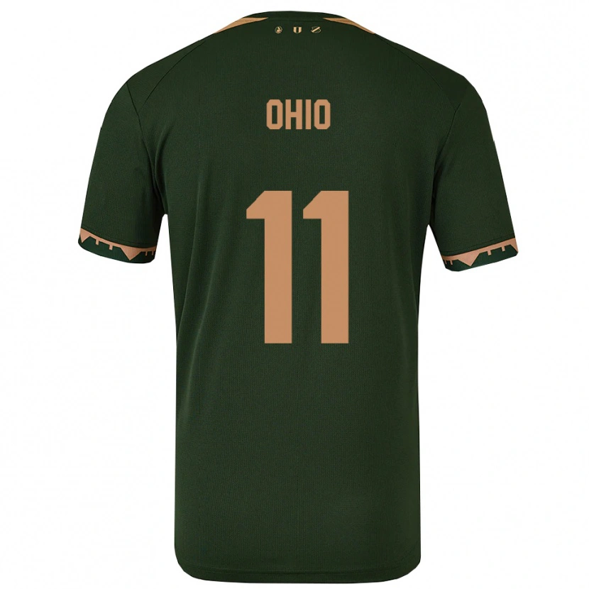 Danxen Kid Noah Ohio #11 Green Gold Away Jersey 2025/26 T-Shirt