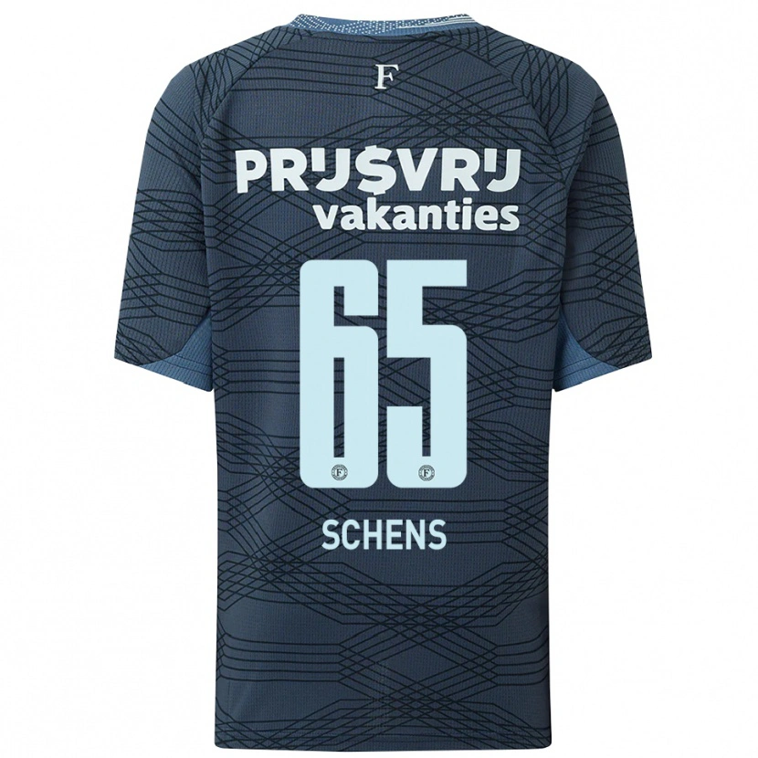 Danxen Kid Twan Schens #65 Black Gray Away Jersey 2025/26 T-Shirt