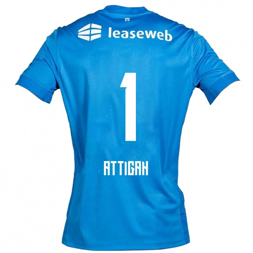 Danxen Kid Quenten Attigah #1 Blue White Away Jersey 2025/26 T-Shirt