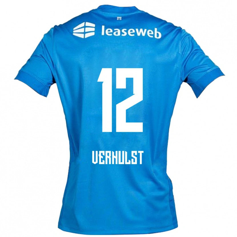 Danxen Kid Hobie Verhulst #12 Blue White Away Jersey 2025/26 T-Shirt