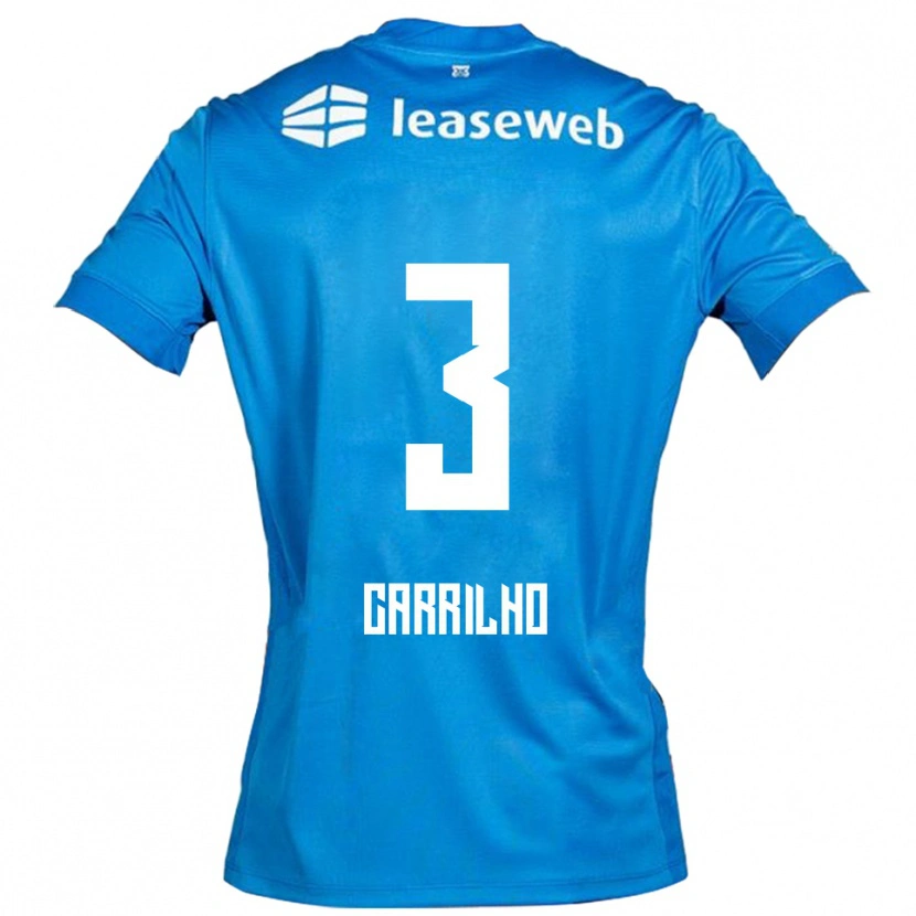 Danxen Kid Calvin Carrilho #3 Blue White Away Jersey 2025/26 T-Shirt