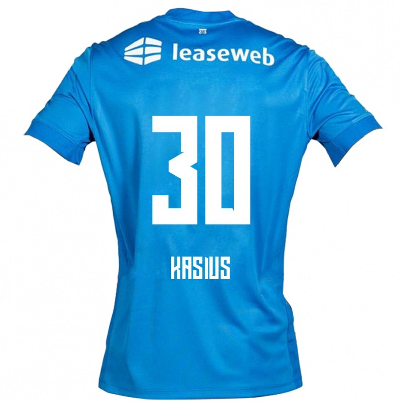 Danxen Kid Denso Kasius #30 Blue White Away Jersey 2025/26 T-Shirt