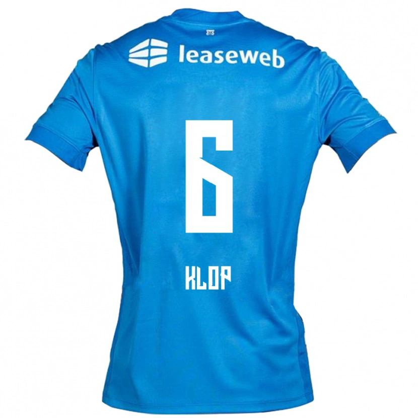Danxen Kid Cas Klop #6 Blue White Away Jersey 2025/26 T-Shirt