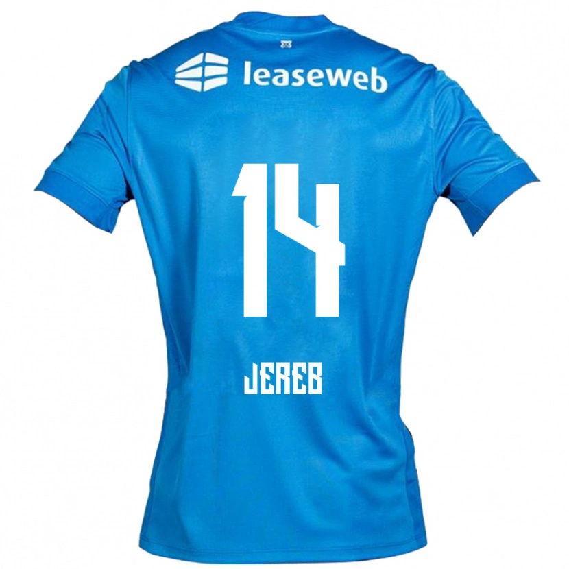 Danxen Kid David Jereb #14 Blue White Away Jersey 2025/26 T-Shirt