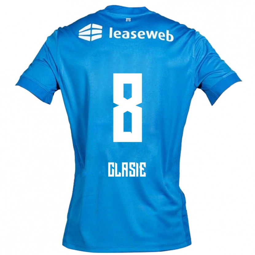 Danxen Kid Jordy Clasie #8 Blue White Away Jersey 2025/26 T-Shirt