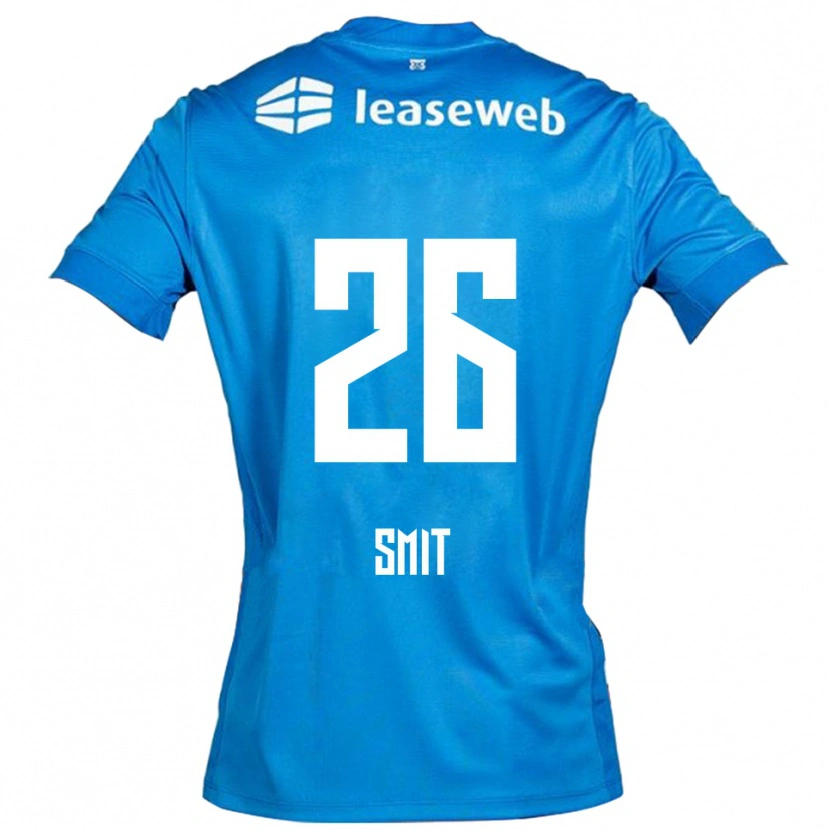 Danxen Kid Kees Smit #26 Blue White Away Jersey 2025/26 T-Shirt