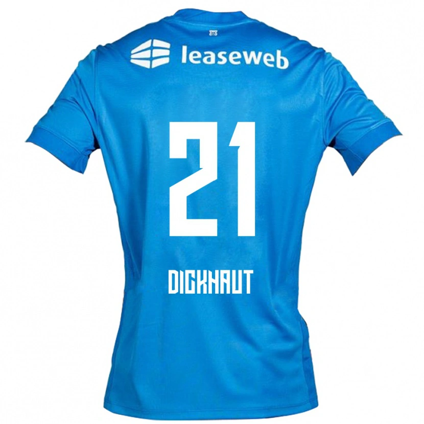 Danxen Kid Damian Dickhaut #21 Blue White Away Jersey 2025/26 T-Shirt