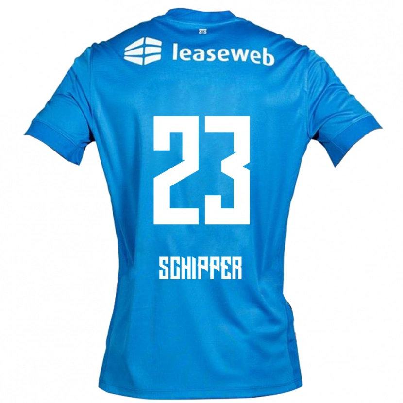Danxen Kid Jur Schipper #23 Blue White Away Jersey 2025/26 T-Shirt