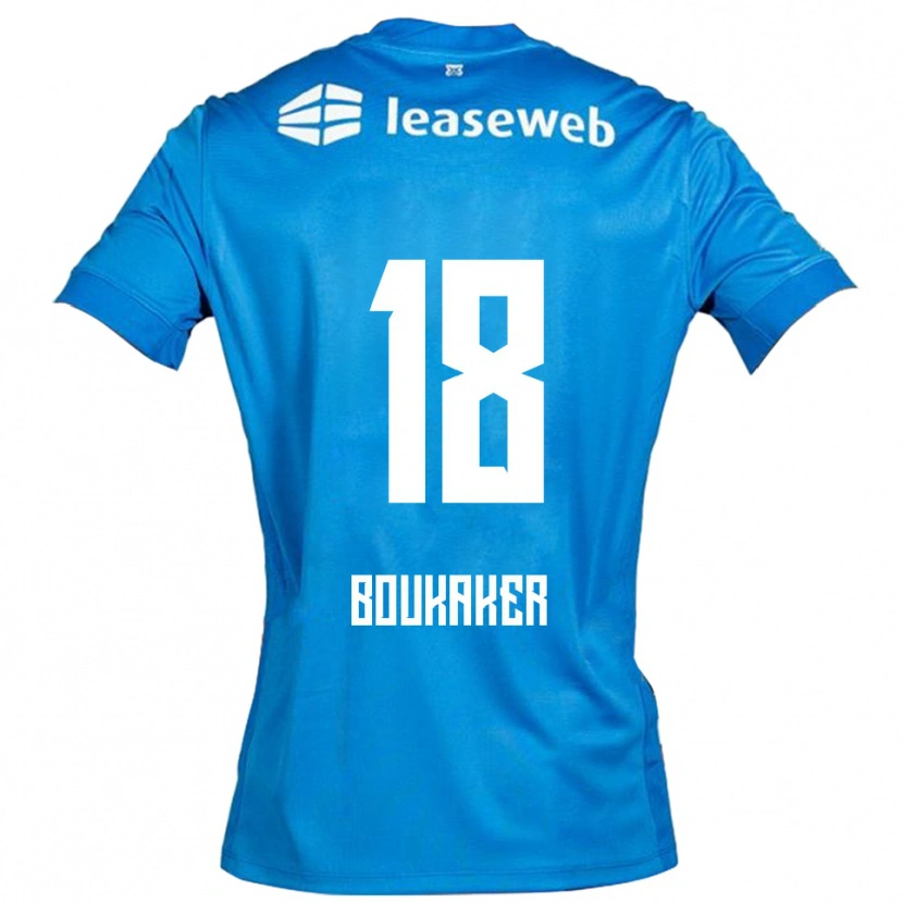 Danxen Kid Romaissa Boukaker #18 Blue White Away Jersey 2025/26 T-Shirt