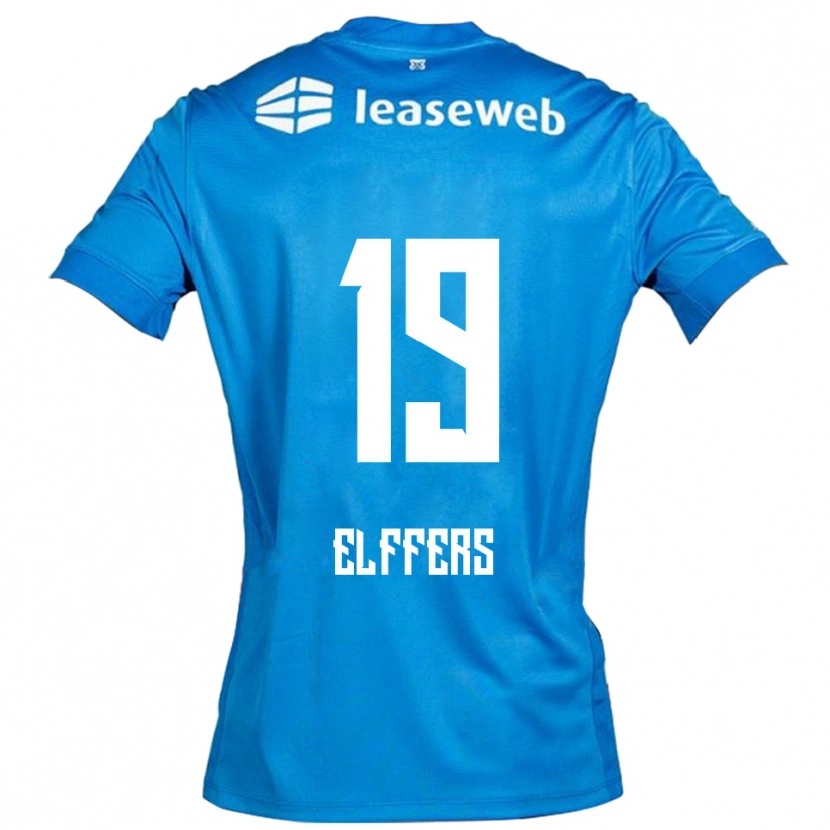 Danxen Kid Timme Elffers #19 Blue White Away Jersey 2025/26 T-Shirt
