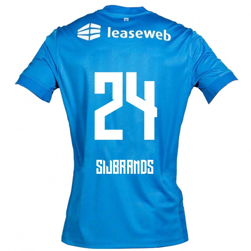 Danxen Kid Julian Sijbrands #24 Blue White Away Jersey 2025/26 T-Shirt