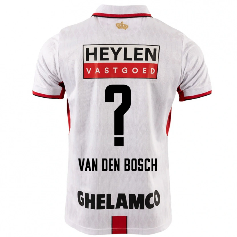 Danxen Kid Cisse Van Den Bosch #0 White Red Away Jersey 2025/26 T-Shirt
