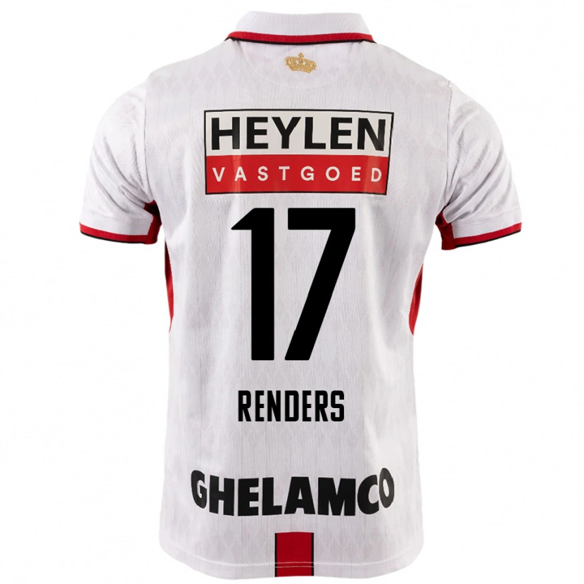Danxen Kid Semm Renders #17 White Red Away Jersey 2025/26 T-Shirt