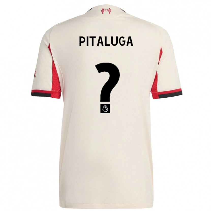 Danxen Kid Marcelo Pitaluga #0 White Black Away Jersey 2025/26 T-Shirt