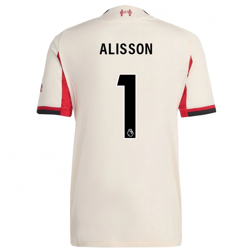 Danxen Kid Alisson #1 White Black Away Jersey 2025/26 T-Shirt
