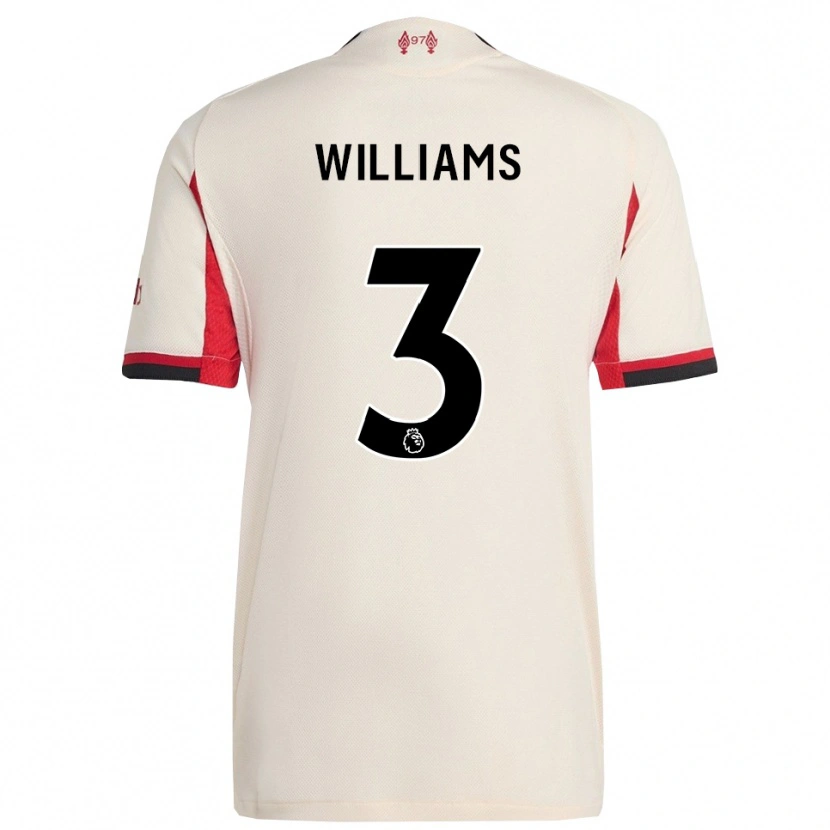 Danxen Kid Cameron Williams #3 White Black Away Jersey 2025/26 T-Shirt