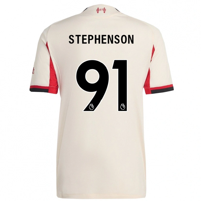 Danxen Kid Luca Stephenson #91 White Black Away Jersey 2025/26 T-Shirt