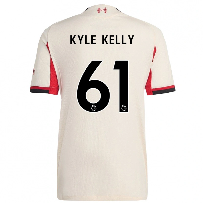 Danxen Kid Kyle Kelly #61 White Black Away Jersey 2025/26 T-Shirt