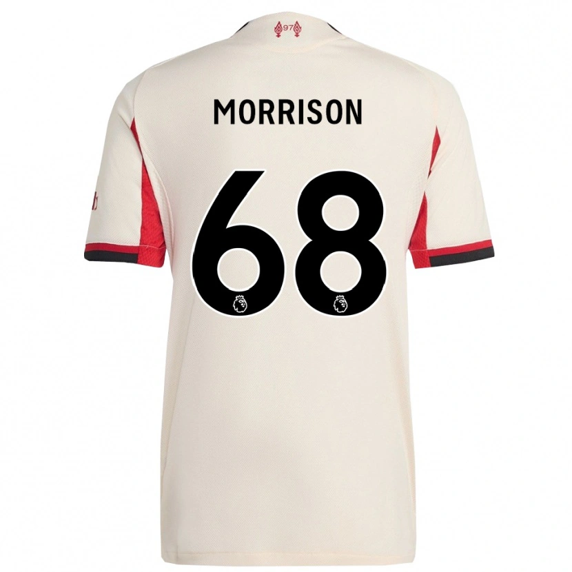 Danxen Kid Kieran Morrison #68 White Black Away Jersey 2025/26 T-Shirt