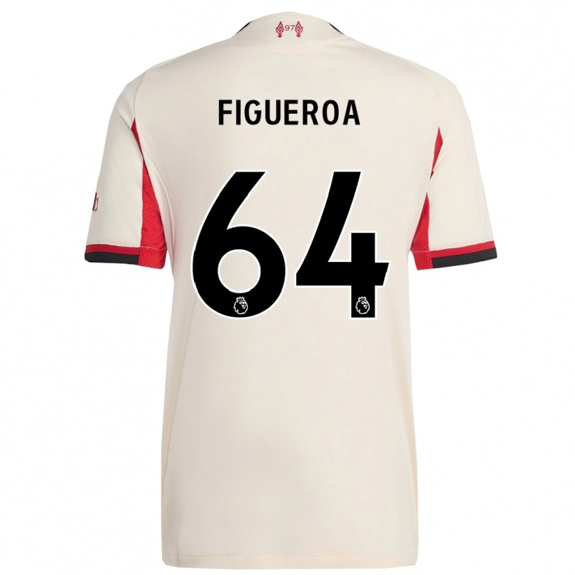 Danxen Kid Keyrol Figueroa #64 White Black Away Jersey 2025/26 T-Shirt