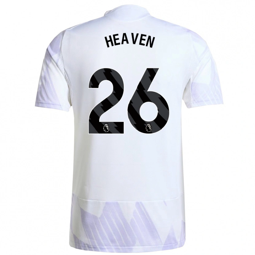 Danxen Kid Ayden Heaven #26 White Purple Purple Away Jersey 2025/26 T-Shirt