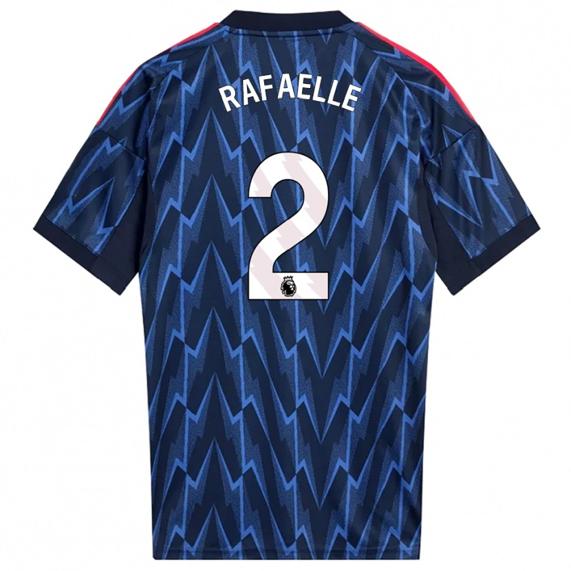 Danxen Kid Rafaelle Souza #2 Navy Red Away Jersey 2025/26 T-Shirt