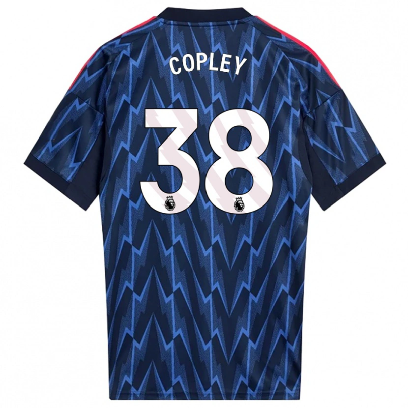 Danxen Kid Louie Copley #38 Navy Red Away Jersey 2025/26 T-Shirt