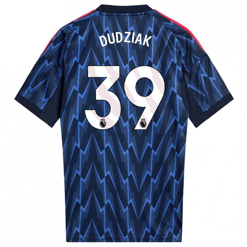 Danxen Kid Harrison Dudziak #39 Navy Red Away Jersey 2025/26 T-Shirt