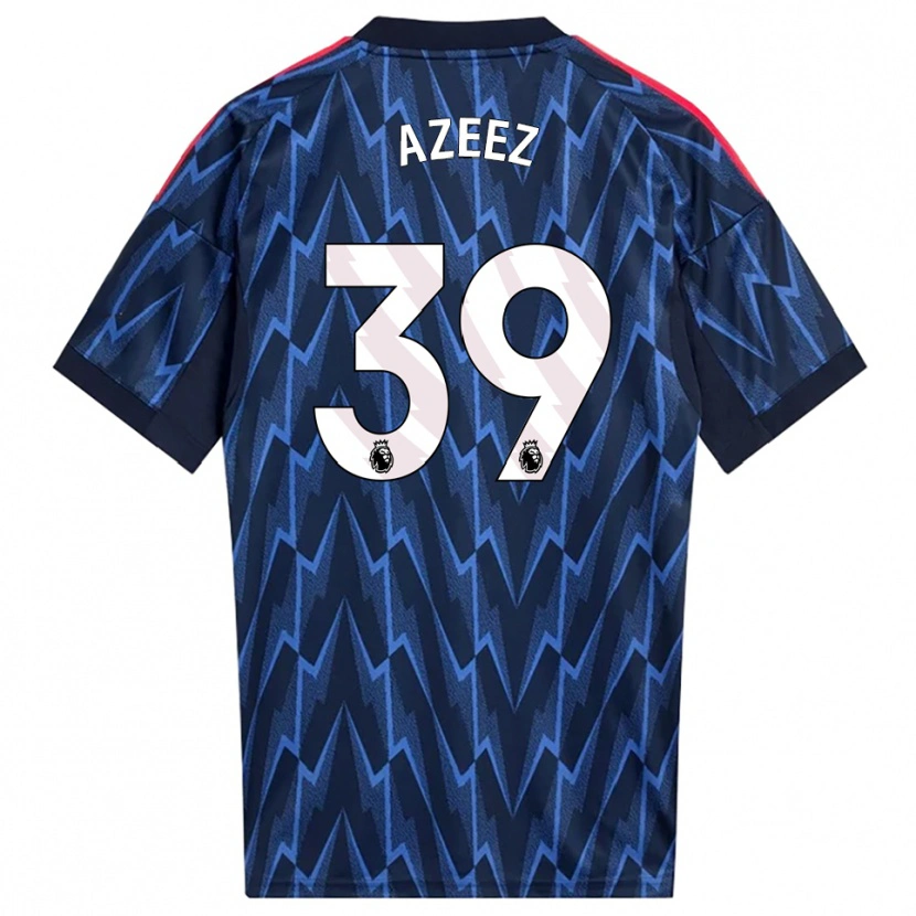 Danxen Kid Miguel Azeez #39 Navy Red Away Jersey 2025/26 T-Shirt