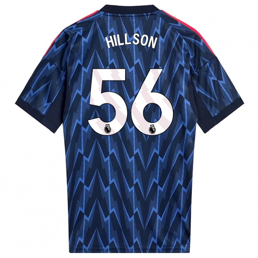Danxen Kid James Hillson #56 Navy Red Away Jersey 2025/26 T-Shirt