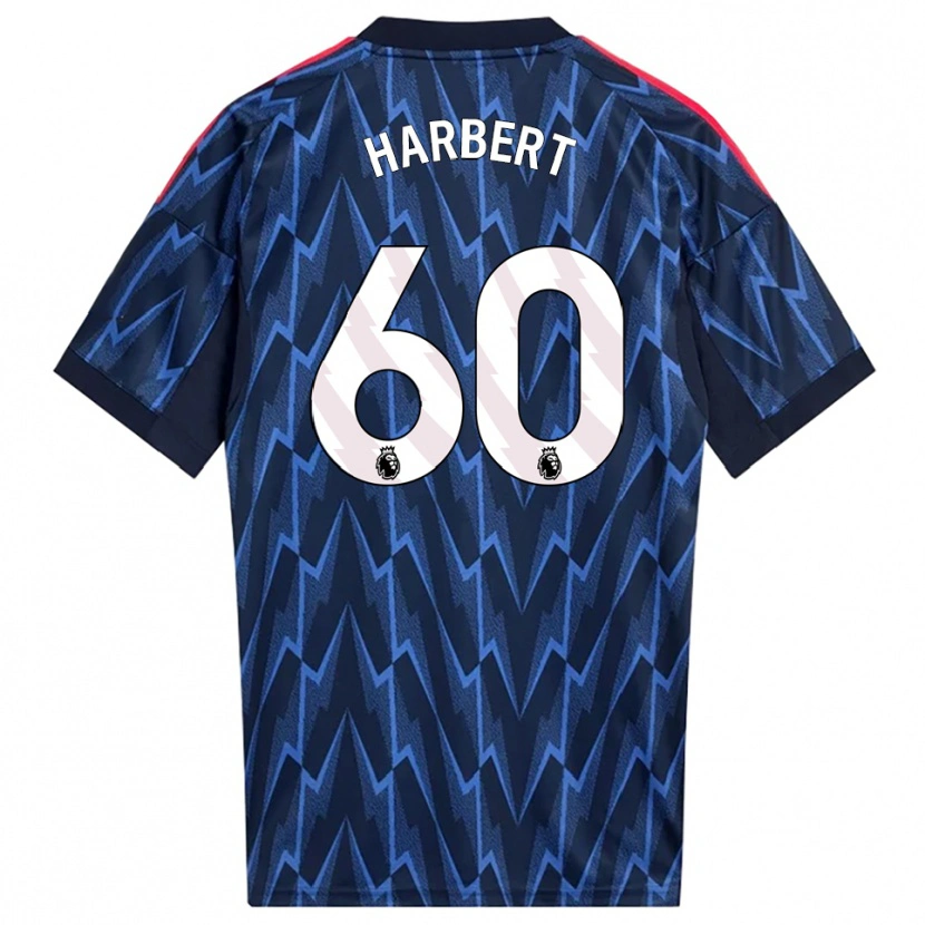 Danxen Kid Laila Harbert #60 Navy Red Away Jersey 2025/26 T-Shirt