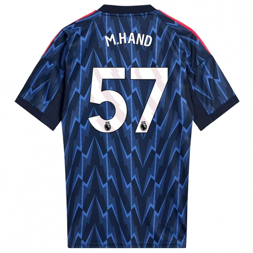 Danxen Kid Ismail Oulad M'hand #57 Navy Red Away Jersey 2025/26 T-Shirt